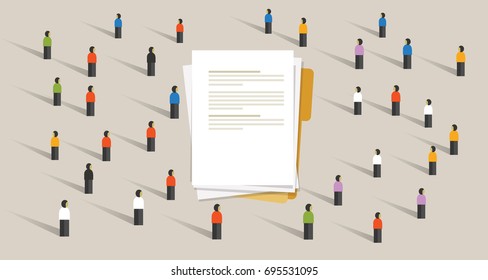 people crowd working on document together team work brainstorm cooperation together paper-work