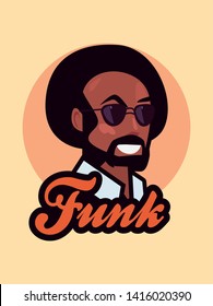 people dancer funk vector ilustration