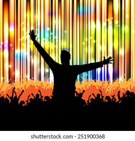 People dancing background party 