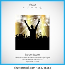People dancing background party 