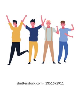 People dancing and having fun