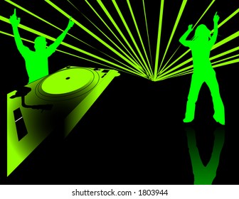 people dancing at a party