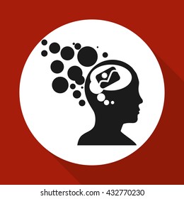 People design. Media icon. Isolated illustration , vector