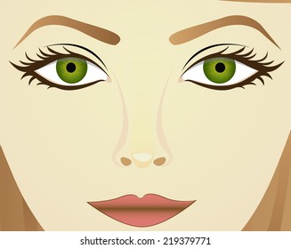 People design over beige background, vector illustration