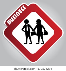 people design  over gray  background vector illustration 