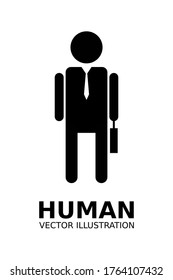 People design over white background, vector illustration