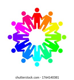 People design over white background, vector illustration