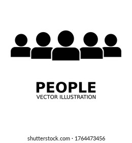 People design over white background, vector illustration