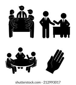 People design over white background, vector illustration