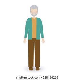 People design over white background, vector illustration