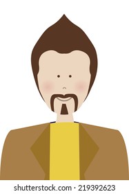 People design over white background, vector illustration