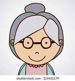 People design over white background, vector illustration