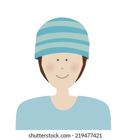 People design over white background, vector illustration