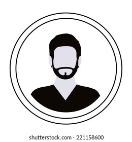 People design over white background, vector, illustration