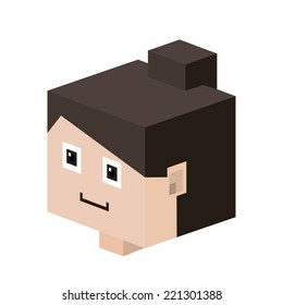 People design over white background, vector illustration