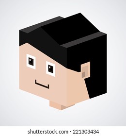 People design over white background, vector, illustration