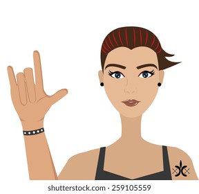 People design over white background, vector illustration.