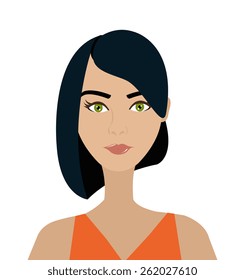People design over white background, vector illustration.