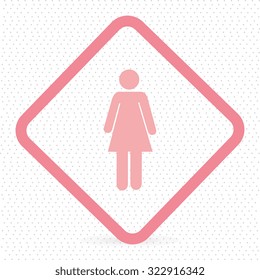 people design over white background, vector illustration eps 10