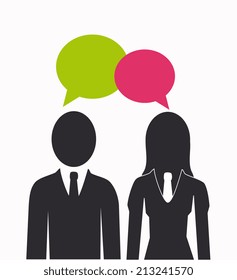 People design over white background,vector illustration
