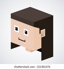 People design over white background,vector illustration