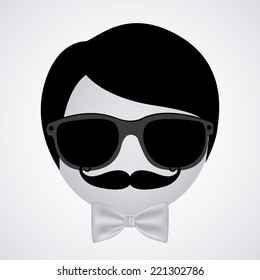 People design over white background,vector illustration