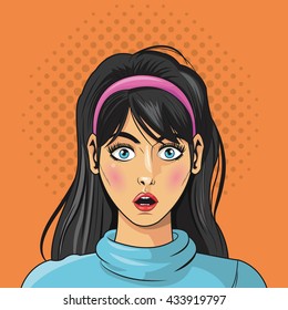 People design. Pop art icon. Retro and Colorfull illustration