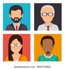 People design, vector illustration eps 10.