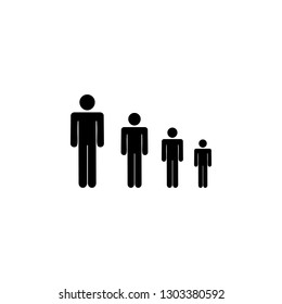 people, difference icon. Element of a group of people icon. Premium quality graphic design icon. Signs and symbols collection icon for websites, web design