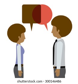 People digital design, vector illustration eps 10 