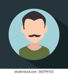 People digital design, vector illustration eps 10.