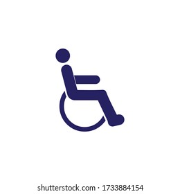 people with disability illustration vector