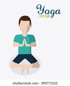 People doing yoga desgin 