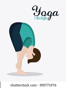 People doing yoga desgin 
