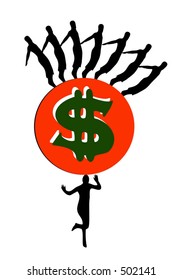 people and dollar