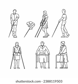 People  Drawing, People Outline, Human Vector, Human 2 dimension drawing, People 2 Dimension Drawing