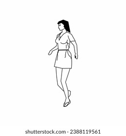 People  Drawing, People Outline, Human Vector, Human 2 dimension drawing, People 2 Dimension Drawing