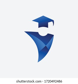 people education abstract,people logo, education logo