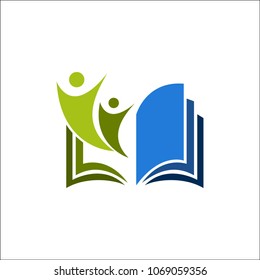 People Education Logo Vector Stock Vector (Royalty Free) 1069059356 ...