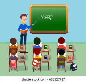 People education theme class learning style in color 