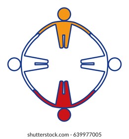 people emblem icon 