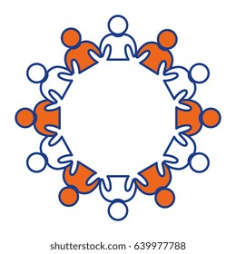 people emblem icon 