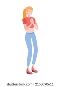 People emotion flat composition with isolated doodle style human character expressing emotions vector illustration