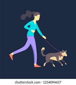 People enjoying their hobbies. Vector character. Colorful flat concept illustration.