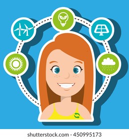 people and environment isolated icon design, vector illustration  graphic 