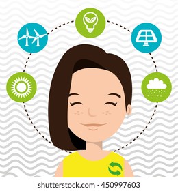 people and environment isolated icon design, vector illustration  graphic 