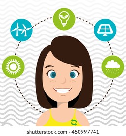 people and environment isolated icon design, vector illustration  graphic 