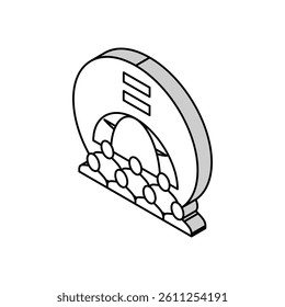 people equality isometric icon vector. people equality sign. isolated symbol illustration