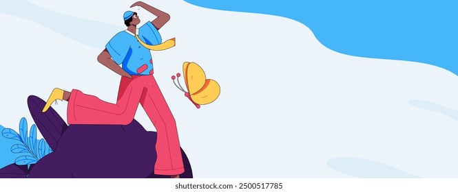 Personas ejercitando el funcionamiento saludable del Vector Ilustración de la operación de Internet
