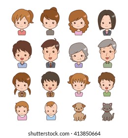 people face